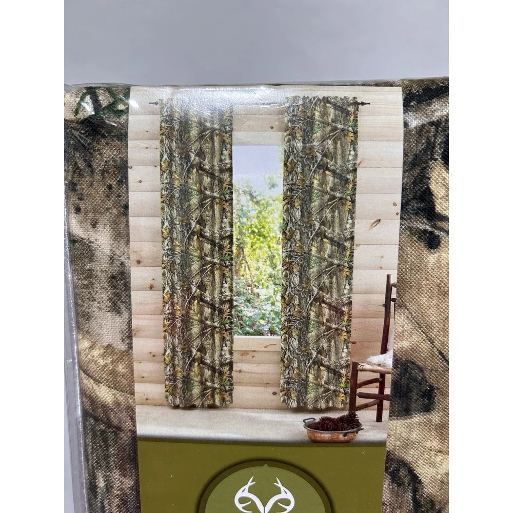 Set Of 2 REALTREE EDGE Window Panel Pair 80